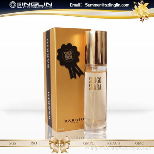 Wholesale well designed glass bottle perfume